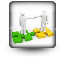 The successful agreement business powerpoint icon s