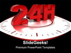 24hours shipping business powerpoint backgrounds and templates 1210
