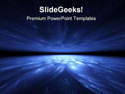 Abstract water and sky globe powerpoint templates and powerpoint backgrounds 0411