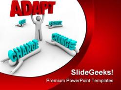 Adapt change business powerpoint backgrounds and templates 1210