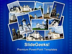 Ancient orthodox churches religion powerpoint templates and powerpoint backgrounds 0211