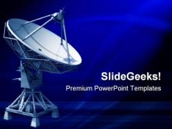 Antenna technology powerpoint templates and powerpoint backgrounds 0211