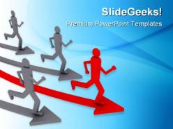 Be first leadership powerpoint templates and powerpoint backgrounds 0811