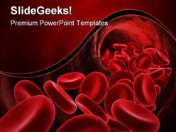 Blood cells medical powerpoint templates and powerpoint backgrounds 0411