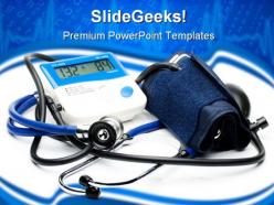 Bloodpressure medical powerpoint backgrounds and templates 1210