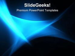 Blue waves abstract powerpoint templates and powerpoint backgrounds 0511