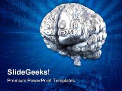 Brain01 medical powerpoint templates and powerpoint backgrounds 0411