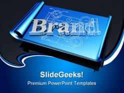 Brand business powerpoint templates and powerpoint backgrounds 0411