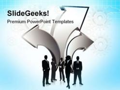 Business concept arrow people powerpoint templates and powerpoint backgrounds 0711