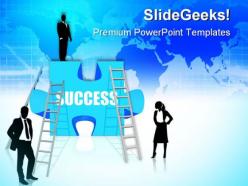 Business concept success powerpoint templates and powerpoint backgrounds 0411