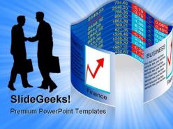 Business graph marketing powerpoint templates and powerpoint backgrounds 0511