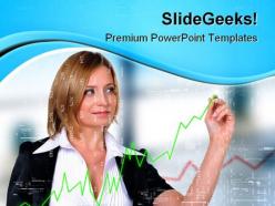 Business growth finance powerpoint templates and powerpoint backgrounds 0411