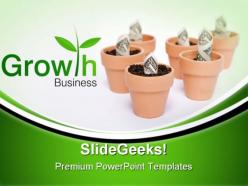 Business growth finance powerpoint templates and powerpoint backgrounds 0711