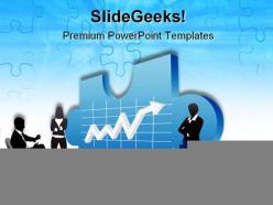Business growth people powerpoint templates and powerpoint backgrounds 0511