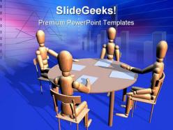 Business meeting business powerpoint templates and powerpoint backgrounds 0211