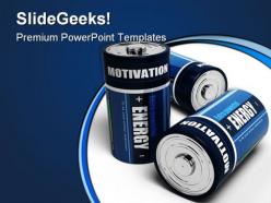 Business motivation energy metaphor powerpoint templates and powerpoint backgrounds 0211