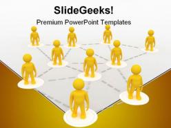 Business networking communication powerpoint templates and powerpoint backgrounds 0711
