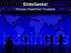 Business People Global PowerPoint Templates And PowerPoint Backgrounds 0511