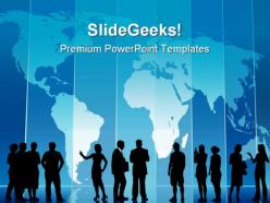 Business people global powerpoint templates and powerpoint backgrounds 0711