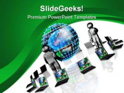 Business presentation global powerpoint templates and powerpoint backgrounds 0811