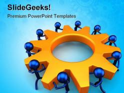Business process teamwork powerpoint templates and powerpoint backgrounds 0411