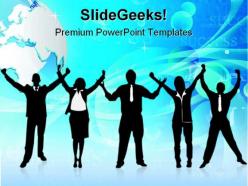 Business success people powerpoint templates and powerpoint backgrounds 0711