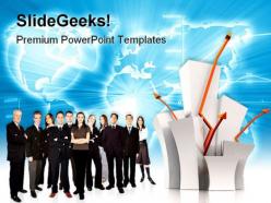 Business team of success global powerpoint templates and powerpoint backgrounds 0611