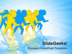 Business team people powerpoint templates and powerpoint backgrounds 0611