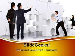 Business teamwork leadership powerpoint templates and powerpoint backgrounds 0511