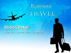 Business Travel Global PowerPoint Templates And PowerPoint Backgrounds 0611