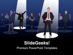 Businessmen success powerpoint templates and powerpoint backgrounds 0811
