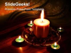 Candles07 festival powerpoint templates and powerpoint backgrounds 0411