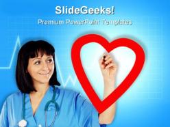 Cardiologist medical powerpoint templates and powerpoint backgrounds 0811