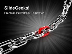Chain business powerpoint templates and powerpoint backgrounds 0211