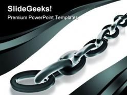 Chain business powerpoint templates and powerpoint backgrounds 0311