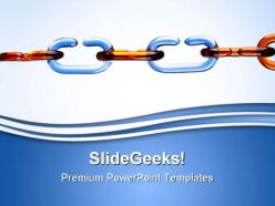 Chain links01 business powerpoint templates and powerpoint backgrounds 0611