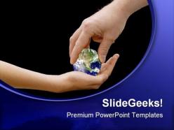 Child inheritance globe powerpoint templates and powerpoint backgrounds 0311