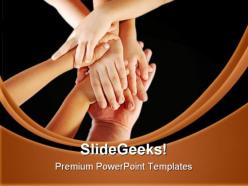 Children hands together handshake powerpoint templates and powerpoint backgrounds 0811