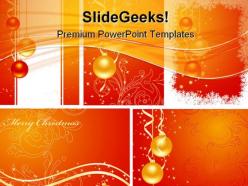 Christmas abstract background powerpoint templates and powerpoint backgrounds 0811