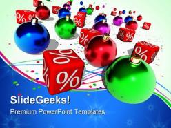 Christmas discount sales powerpoint templates and powerpoint backgrounds 0611
