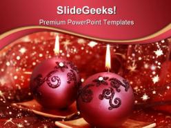 Christmas lights festival powerpoint templates and powerpoint backgrounds 0511