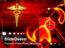 Clinical symbol medical powerpoint templates and powerpoint backgrounds 0211