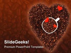 Coffee lover food powerpoint templates and powerpoint backgrounds 0311