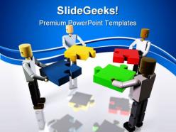 Collaborating to build business powerpoint templates and powerpoint backgrounds 0411