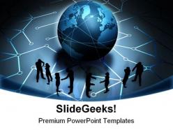 Communication people business powerpoint templates and powerpoint backgrounds 0211