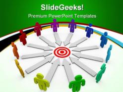 Competitors business powerpoint templates and powerpoint backgrounds 0611