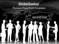 Conversation global business powerpoint templates and powerpoint backgrounds 0511
