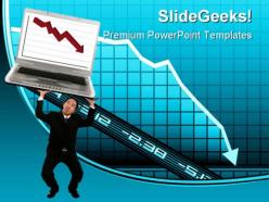Crisis business powerpoint templates and powerpoint backgrounds 0911