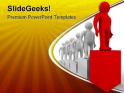 Diagram of growth leadership powerpoint templates and powerpoint backgrounds 0411