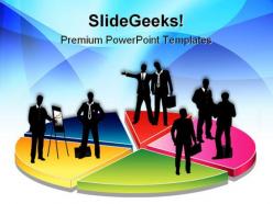 Diagram pie meeting business powerpoint templates and powerpoint backgrounds 0711